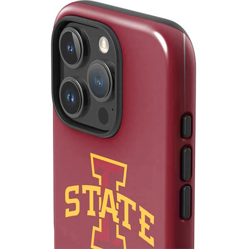 Iowa State University Primary Logo iPhone 16 Pro Max Impact Case