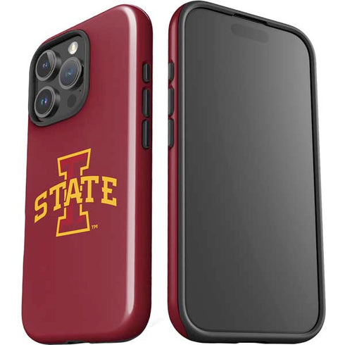 Iowa State University Primary Logo iPhone 16 Pro Max Impact Case