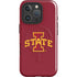 Iowa State University Primary Logo iPhone 16 Pro Max Magsafe Impact Case