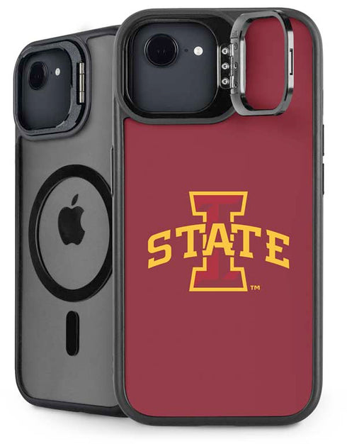 Iowa State University Primary Logo iPhone 16e Kickstand Case