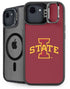 Iowa State University Primary Logo iPhone 16e Kickstand Case