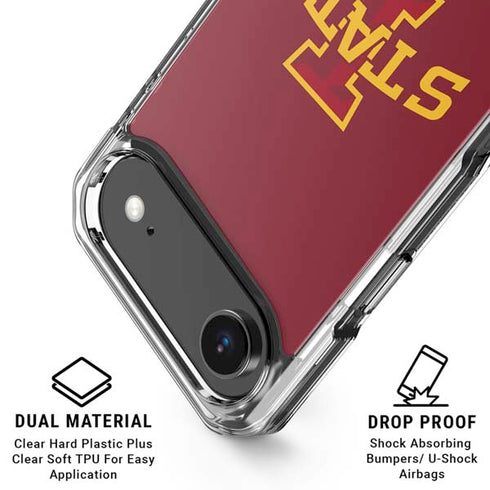Iowa State University Primary Logo iPhone 17 Air Clear Case