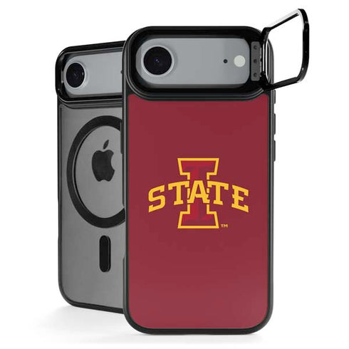Iowa State University Primary Logo iPhone 17 Air Kickstand Case
