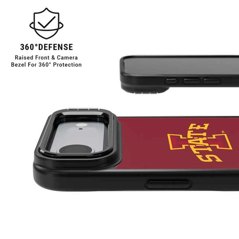 Iowa State University Primary Logo iPhone 17 Air Kickstand Case
