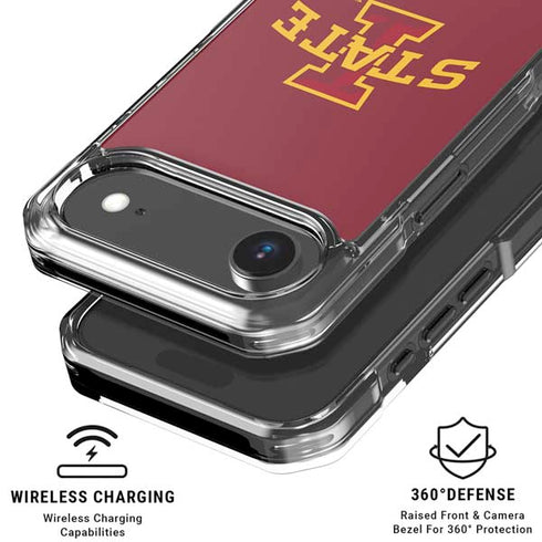 Iowa State University Primary Logo iPhone 17 Air MagSafe Case