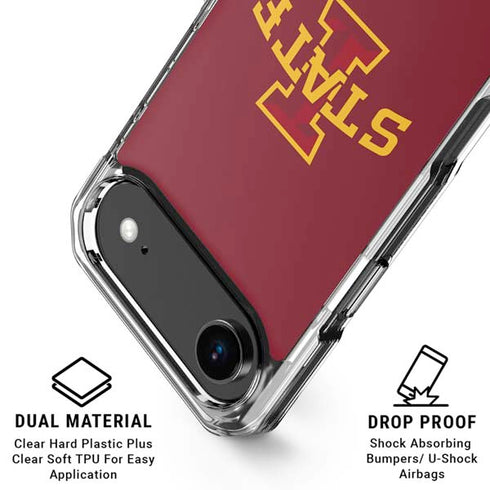 Iowa State University Primary Logo iPhone 17 Air MagSafe Case