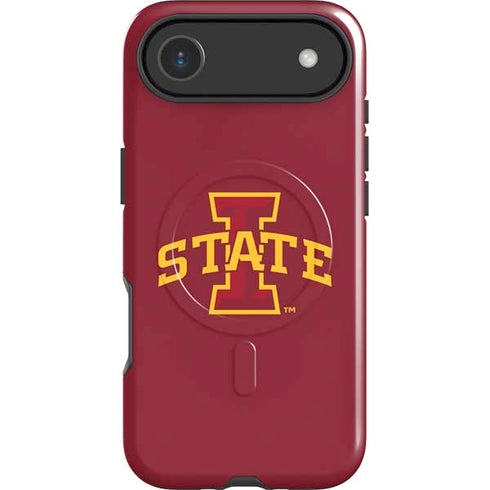Iowa State University Primary Logo iPhone 17 Air Magsafe Impact Case