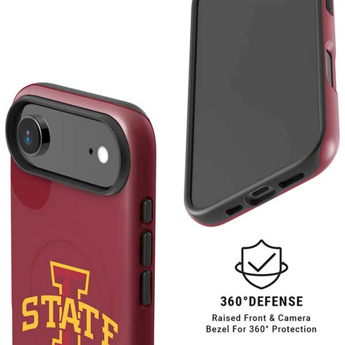 Iowa State University Primary Logo iPhone 17 Air Magsafe Impact Case