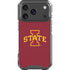 Iowa State University Primary Logo iPhone 17 Pro Clear Case