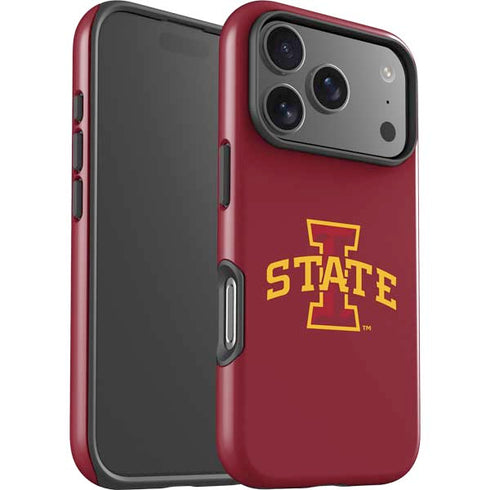 Iowa State University Primary Logo iPhone 17 Pro Impact Case