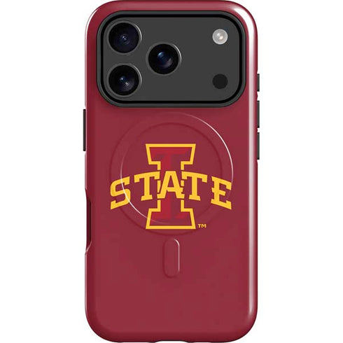 Iowa State University Primary Logo iPhone 17 Pro Magsafe Impact Case