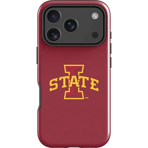 Iowa State University Primary Logo iPhone 17 Pro Max Impact Case