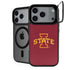 Iowa State University Primary Logo iPhone 17 Pro Max Kickstand Case
