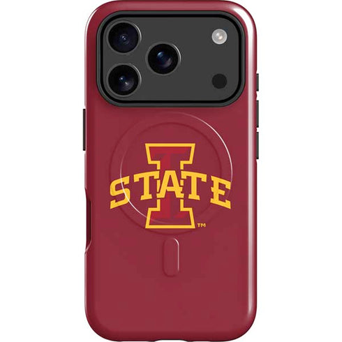 Iowa State University Primary Logo iPhone 17 Pro Max Magsafe Impact Case