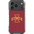 Iowa State University Primary Logo iPhone 18 Pro Clear Case