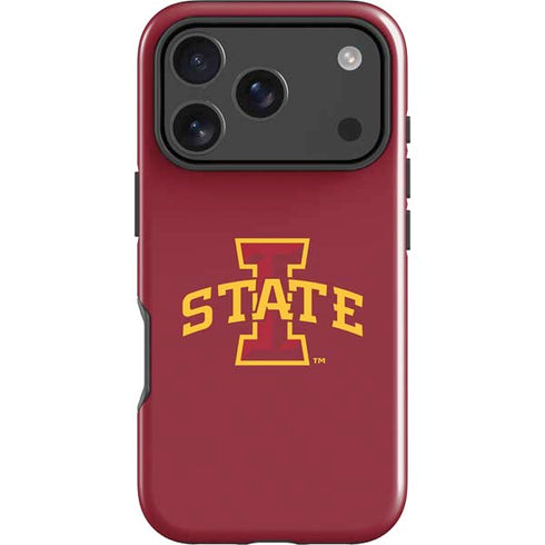 Iowa State University Primary Logo iPhone 18 Pro Impact Case