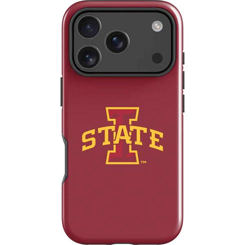 Iowa State University Primary Logo iPhone 18 Pro Max Impact Case