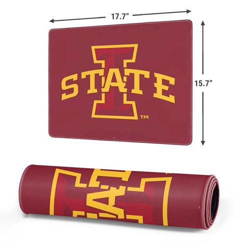 Iowa State University Primary Logo Gaming Mouse Pad