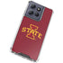 Iowa State University Primary Logo Moto G 5G (2025) Clear Case