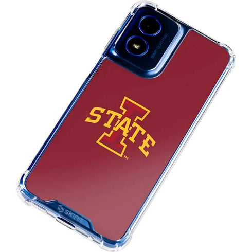 Iowa State University Primary Logo Moto G 5G (2024) Clear Case