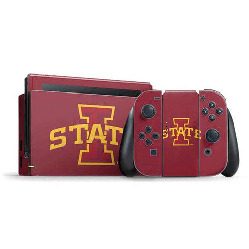 Iowa State University Primary Logo Nintendo Skins