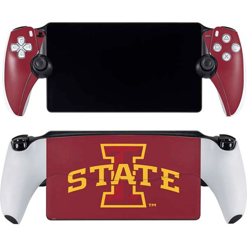 Iowa State University Primary Logo PlayStation Portal Remote Player Skin