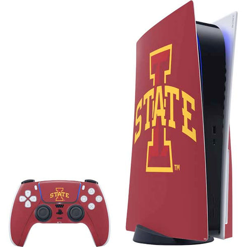 Iowa State University Primary Logo PlayStation PS5 Skins