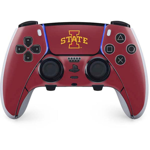 Iowa State University Primary Logo PS5 DualSense Edge Pro Controller Skin