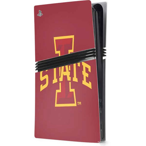 Iowa State University Primary Logo PS5 Pro Console Skin