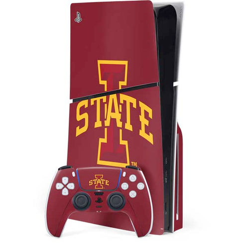 Iowa State University Primary Logo PlayStation PS5 Skins