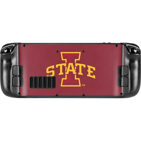 Iowa State University Primary Logo Steam Deck Handheld Gaming Computer Skin