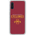 Iowa State University Athletic Text Galaxy Cases
