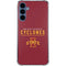 Iowa State University Athletic Text Galaxy A55 5G Clear Case