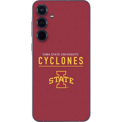 Iowa State University Athletic Text Galaxy A55 5G Skin