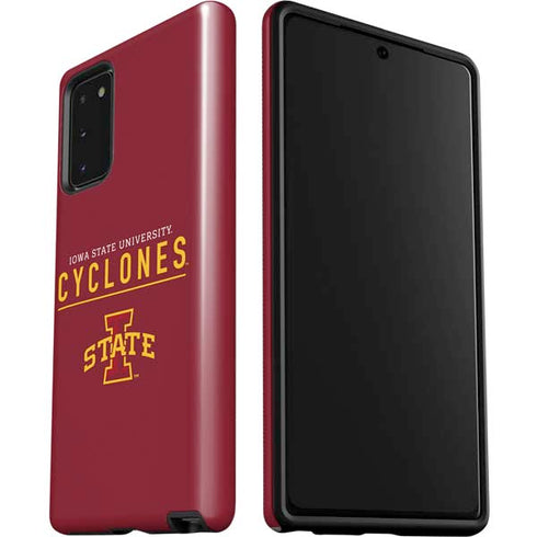 Iowa State University Athletic Text Galaxy Note20 5G Pro Case