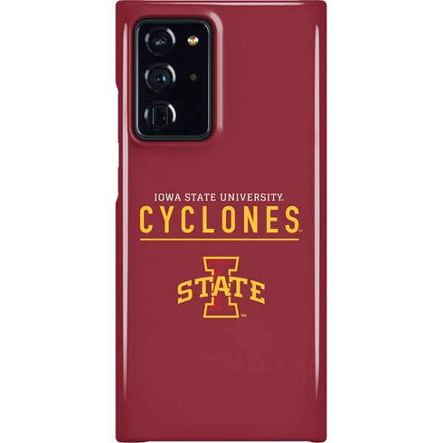 Iowa State University Athletic Text Galaxy Note20 Ultra 5G Lite Case