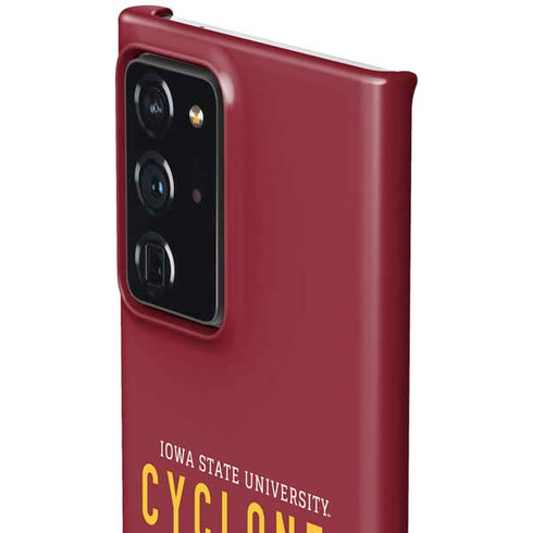 Iowa State University Athletic Text Galaxy Note20 Ultra 5G Lite Case
