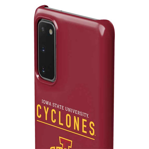 Iowa State University Athletic Text Galaxy S20 Lite Case