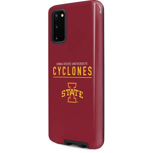 Iowa State University Athletic Text Galaxy S20 Pro Case