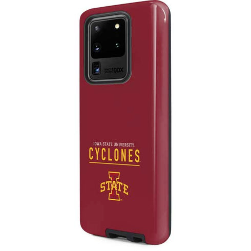 Iowa State University Athletic Text Galaxy S20 Ultra 5G Pro Case