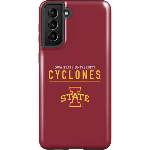 Iowa State University Athletic Text Galaxy S21 Plus 5G Pro Case