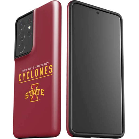 Iowa State University Athletic Text Galaxy S21 Ultra 5G Pro Case