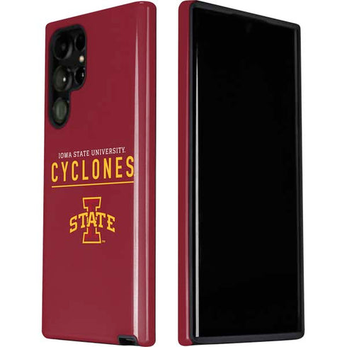 Iowa State University Athletic Text Galaxy S22 Ultra Pro Case