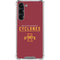 Iowa State University Athletic Text Galaxy S24 FE Clear Case