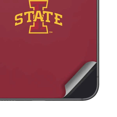 Iowa State University Athletic Text Galaxy S25 Skin