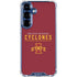 Iowa State University Athletic Text Galaxy S25 Plus Clear Case