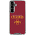 Iowa State University Athletic Text Galaxy S26 Clear Case