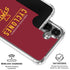 Iowa State University Athletic Text Galaxy S26 Plus Clear Case