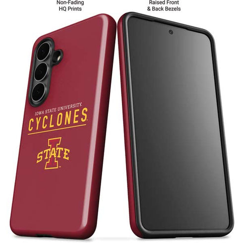 Iowa State University Athletic Text Galaxy S26 Plus Impact Case