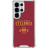 Iowa State University Athletic Text Galaxy S26 Ultra Clear Case